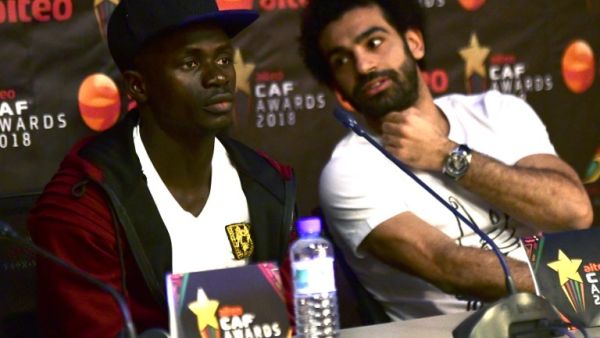 Egyptian footballer Mohamed Salah (R) and Senegalese footballer Sadio Mane Egyptian footballer Mohamed Salah (R) and Senegalese footballer Sadio Mane