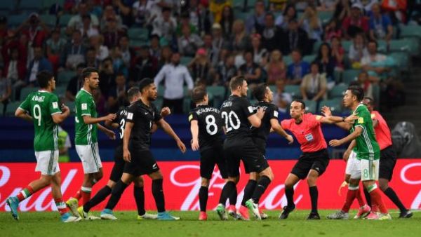 جانب من المباراة