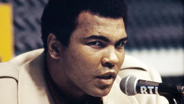Boxing legend Muhammad Ali 