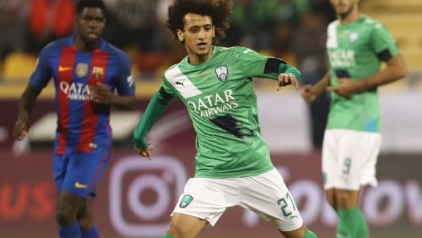 عموري خلال المباراة