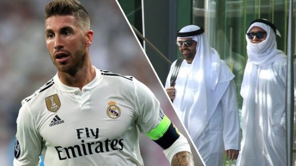 راموس يتخفى بالزي الخليجي