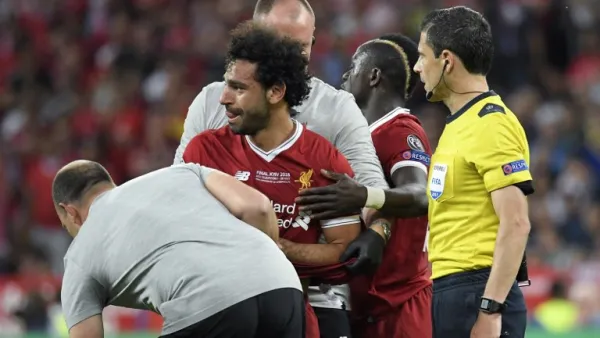 Egypt’s national team medical staff subsequently said the forward’s absence “would not exceed three weeks”.