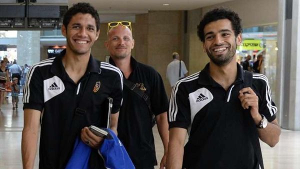 Elneny and Salah (source: arabia.eurosport.com)