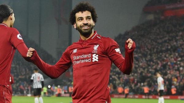صلاح يرفع رصيده إلى 12 هدفاً في المركز الثاني على لائحة الهدافين رفقة هاري كاين