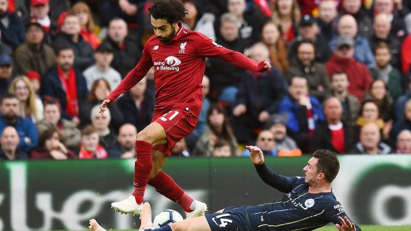 محمد صلاح يخيب الآمال مجدداً خلال مباراة ليفربول ومانشستر سيتي