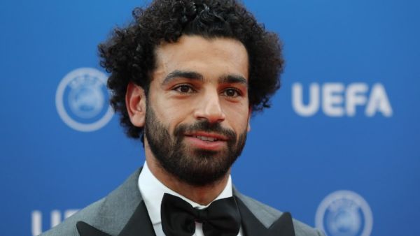 Egypt's Liverpool FC forward Mohamed Salah arrives to attend the draw for UEFA Champions League football tournament at The Grimaldi Forum in Monaco on August 30, 2018.
Valery HACHE / AFP
