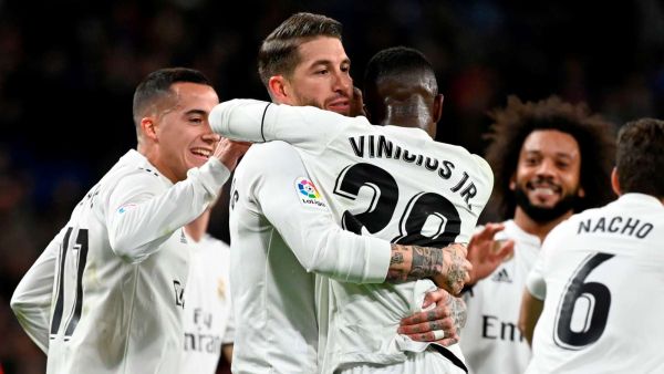 راموس يقود ريال مدريد لاجتياز عقبة جيرونا ذهاباً
