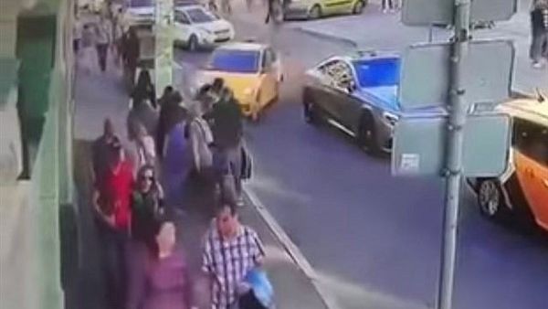 A source said that the driver fell asleep at the wheel and pressed the accelerator pedal by accident