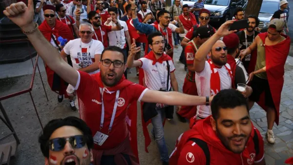 One fan drily commented: “Arab countries always differ in everything but agree to leave the World Cup together.”