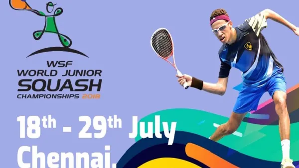 The World Junior Squash Championship to be held in Chennai next month