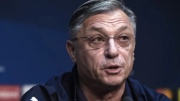 Croatian football manager Zlatko Kranjčar