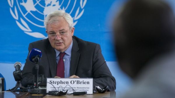  منسق الإغاثة في حالات الطوارئ بالأمم المتحدة ستيفن أوبراين