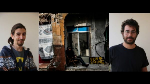 “Still Recording”, a documentary by Ghiath Ayoub and Saeed al-Batal, records what happened to two idealistic art students after they were swept up in the fervor of the Syrian revolution. (Source: dohafilminstitute.com)