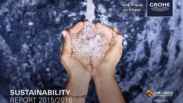 GROHE’s sustainability performance is above target.