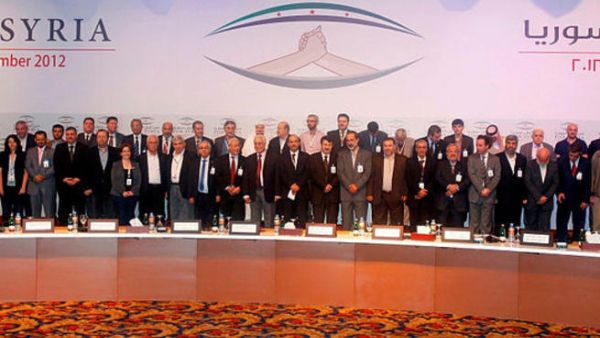 Syrian National Coalition Members November 2012 (Source: Wikimedia/SNC)