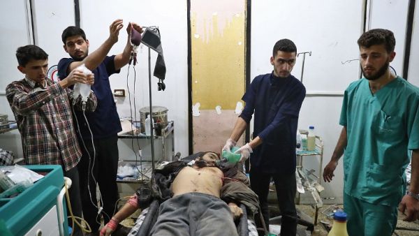 A Syrian medical student has made a horrific discovery (Abd Doumany/AFP)