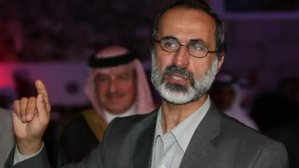 رئيس الإئتلاف الوطني السوري الجديد الناشط معاذ الخطيب