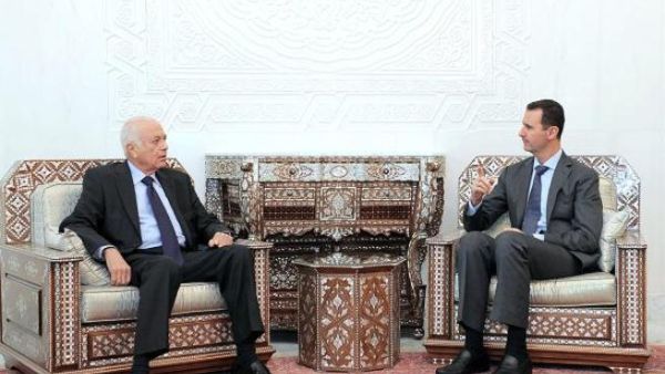 Assad with AL chief