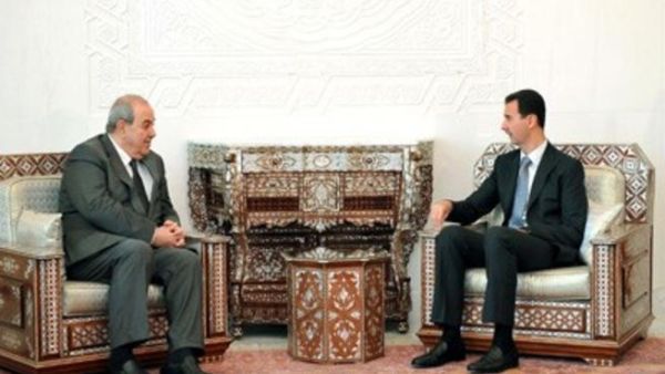 Assad meets Allawi