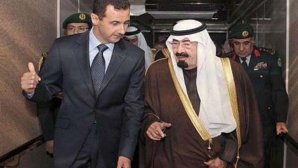 الرئيس السوري والعاهل السعودي 