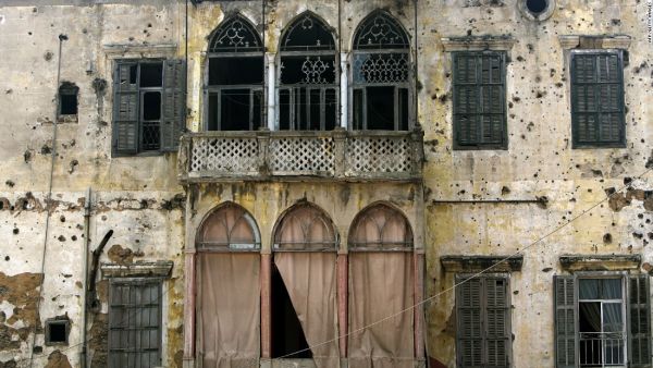 Beirut's oldest buildings are quickly losing a disheartening battle with developers looking to turn the city into the next Dubai.  (AFP/Joseph Eid)