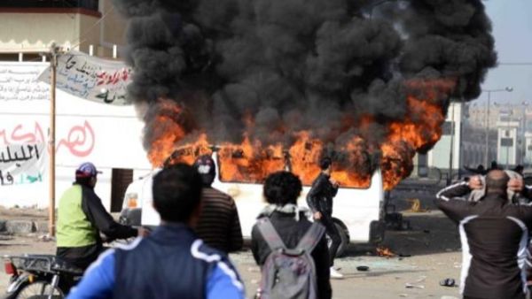 من الاشتباكات العنيفة التي شهدتها مدينة بورسعيد