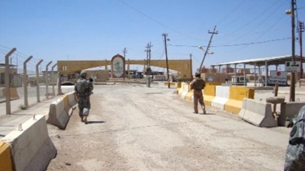 منفذ البوكمال على الحدود العراقية
