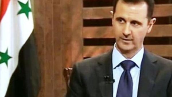Bashar al Assad looks relaxed in TV interview