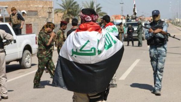 Iraqi police and security forces in Ramadi.  (AFP/Azhar Shallal)