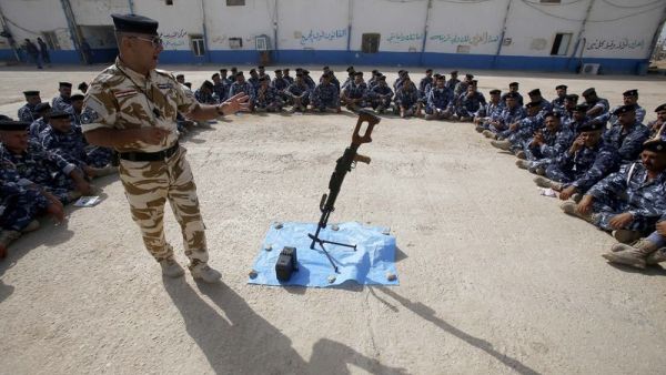Iraqi fighters undergo training.Though the majority-Shiite popular mobilization forces have so far been instrumental in Iraq's fight against Daesh, U.S. officials say they've recruited around 6,000 Sunni tribesmen from Anbar province for training.  (AFP/Mohammed Sawf)