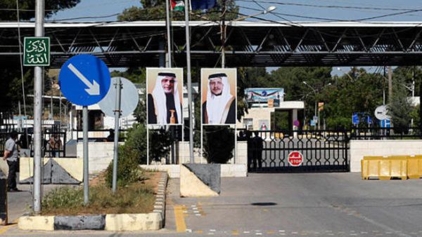 The Jordan-Syrian border