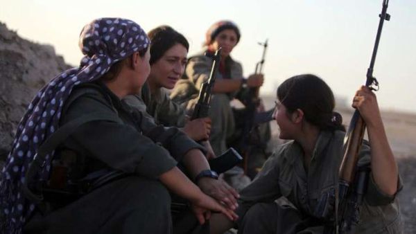 There's more nuance to these female Kurdistan Workers Party (PKK) fighters than mainstream media often portrays.  (AFP/Ahmad al-Rubaye)