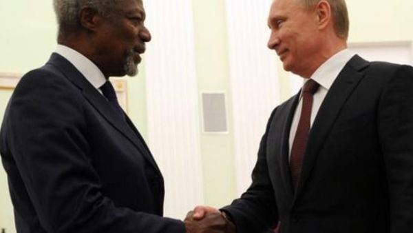 Annan and Putin