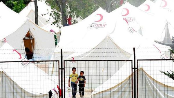 Refugee camp