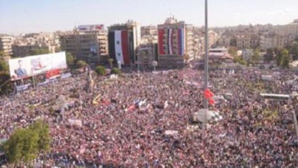Aleppo rally