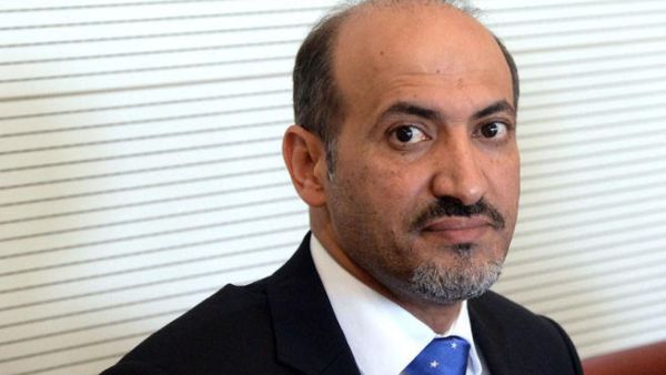 Syria's new opposition chief Ahmad Jarba in Paris this week  AFP PHOTO / PHOTO PIERRE ANDRIEU