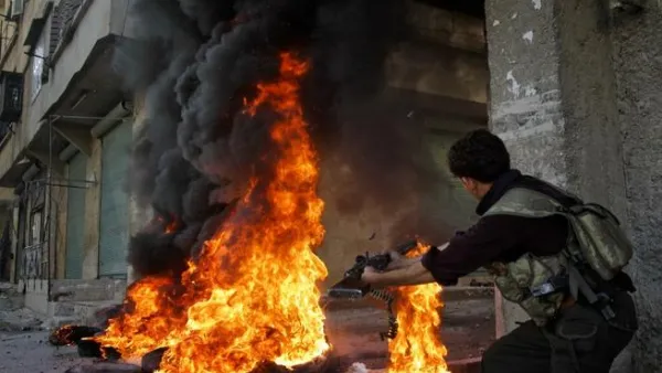 مقاتل من المعارضة في حلب/أ.ف.ب