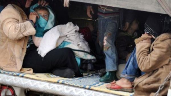 عائلة سورية لاجئة/أ.ف.ب