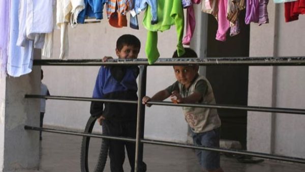 عائلة سورية لاجئة في البقاع اللبناني/أرشيف