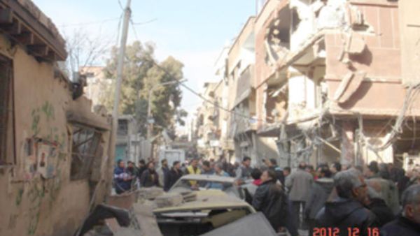 الميغ الحربية ابادت عشرات الضحايا في مخيم اللاجئين 