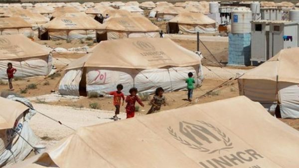 مخيم الزعتري للاجئيين السوريين في الاردن/أرشيف