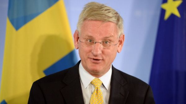 Swedish foreign minister Carl Bildt [AFP]