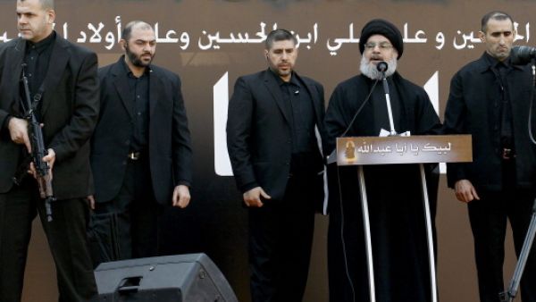 The head of Lebanon's militant Shiite Muslim movement Hezbollah, Hassan Nasrallah. [Getty Images]