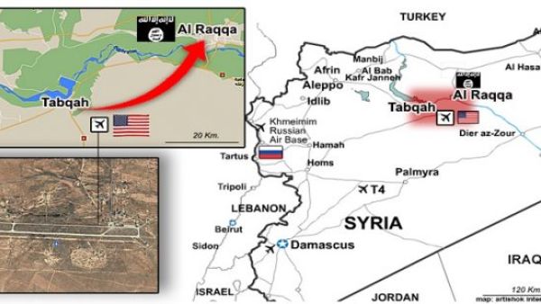 الجهود الأمريكية لإقامة سلسلة من القواعد الجوية شمالي سوريا، بلغت ذروة جديدة.
