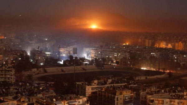 قصف على مواقع للمسلحين في ريف حلب