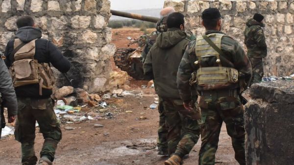 جنود من الجيش السوري