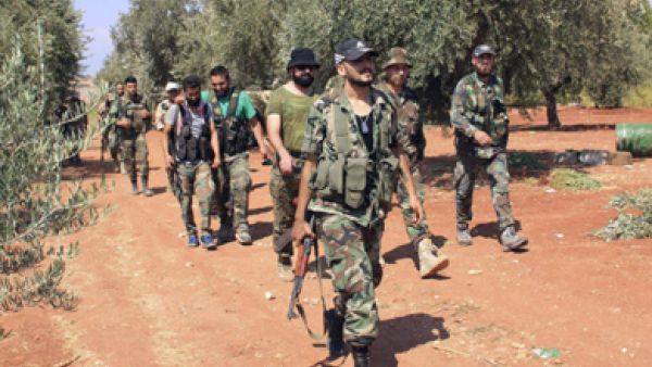 عناصر من الجيش السوري