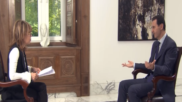 الرئيس الأسد في مقابلة مع صحيفة ميل أون صنداي البريطانية