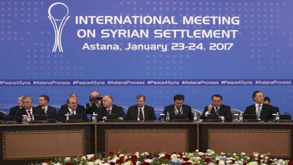 جانب من مفاوضات أستانا / أرشيفية