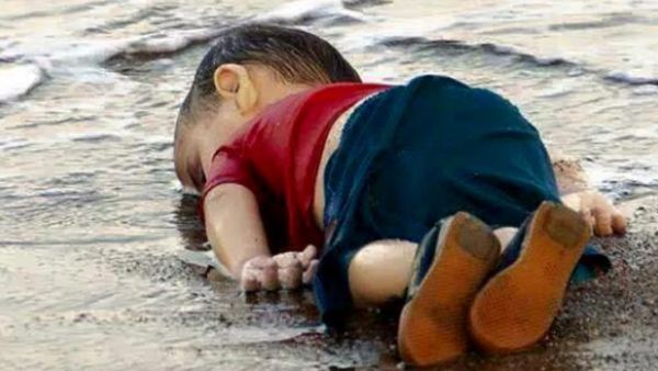الطفل السوري الغريق على الشاطىء التركي